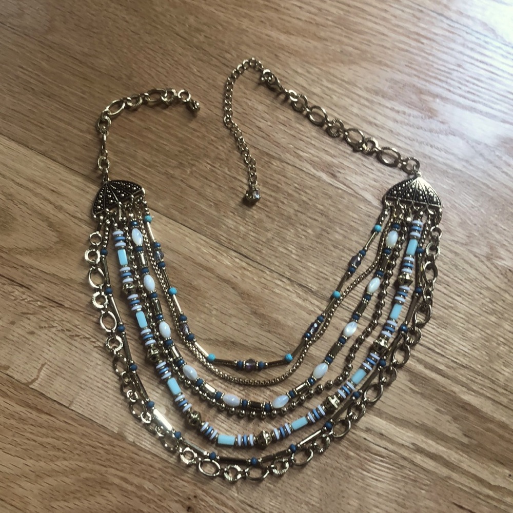 Multi strand “Vacay” necklace by Premier Designs